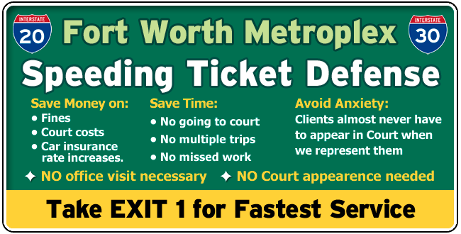 Pantego, Texas Traffic and Speeding Ticket Lawyer | Free Consultation